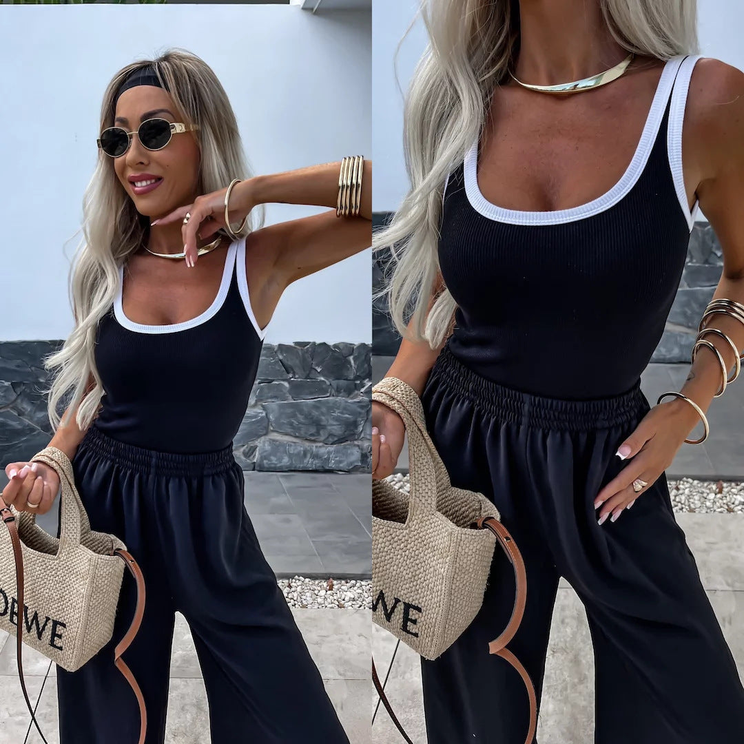 NZ-CO03017001 Spice Girl Casual Suspender Women's Spring and Summer New Sexy Vest Fashion Top Women