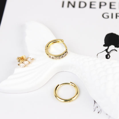 3-Piece Wheat Ear Design Earrings Set 14K Gold Plated with 925 Silver Posts – Elegant Ear Jewelry for Young Women, Ideal for Parties, Balls, Birthdays and Gift Box