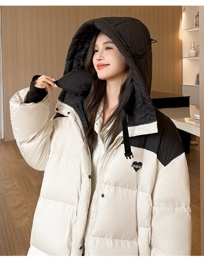 2024 New Slim Fit Korean-Style Down Cotton Coat