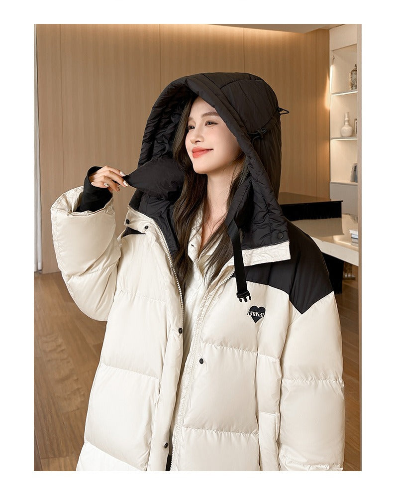 2024 New Slim Fit Korean-Style Down Cotton Coat