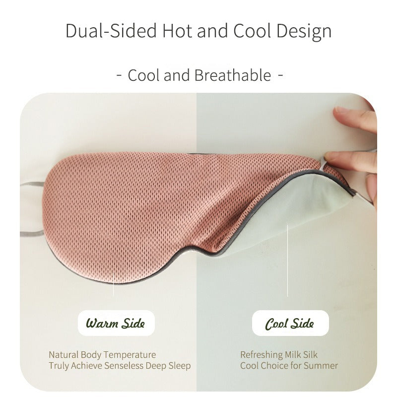 Double-Sided Cooling and Warming Sleep Mask for Deep Sleep