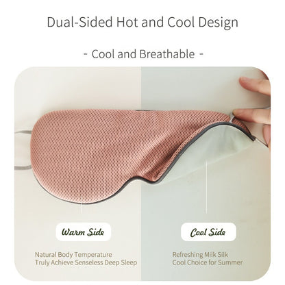 Double-Sided Cooling and Warming Sleep Mask for Deep Sleep