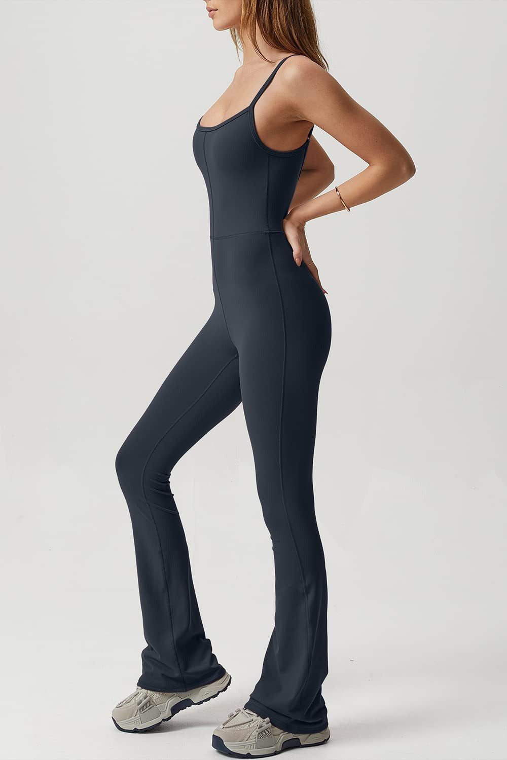 Here’s the product page description for the Sexy High-Stretch Adjustable Strap Bodysuit for Fitness, Yoga, and Sports