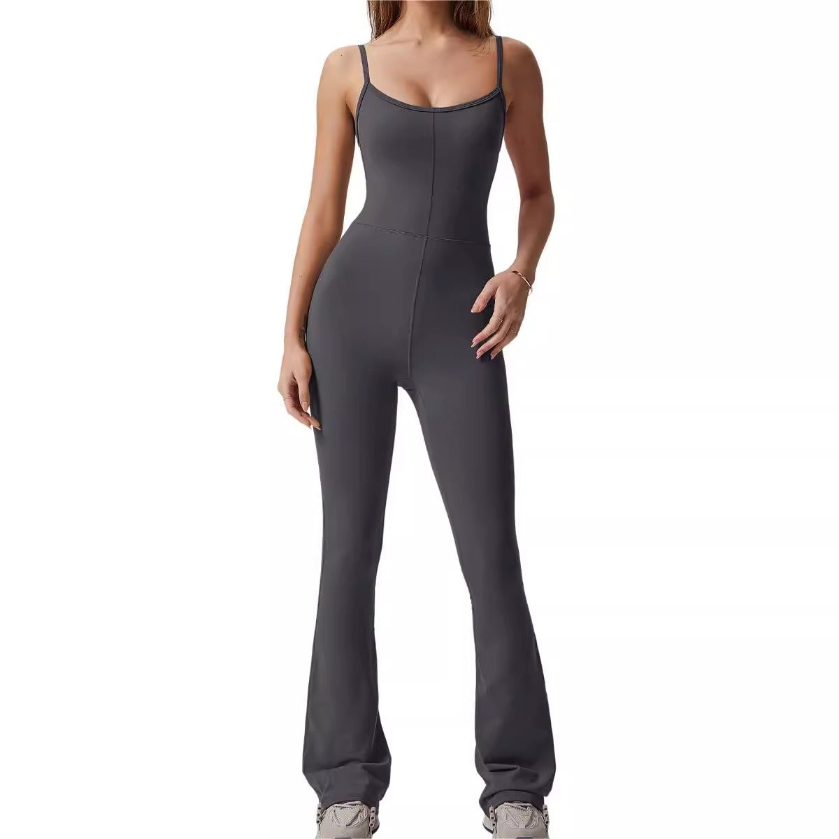 Here’s the product page description for the Sexy High-Stretch Adjustable Strap Bodysuit for Fitness, Yoga, and Sports