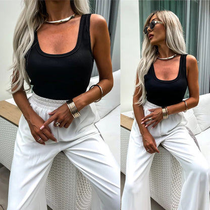 NZ-CO03017001 Spice Girl Casual Suspender Women's Spring and Summer New Sexy Vest Fashion Top Women