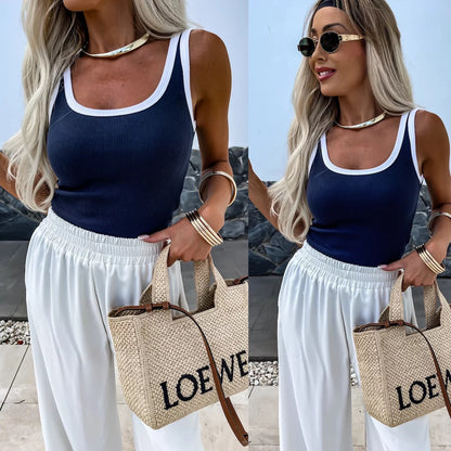 NZ-CO03017001 Spice Girl Casual Suspender Women's Spring and Summer New Sexy Vest Fashion Top Women