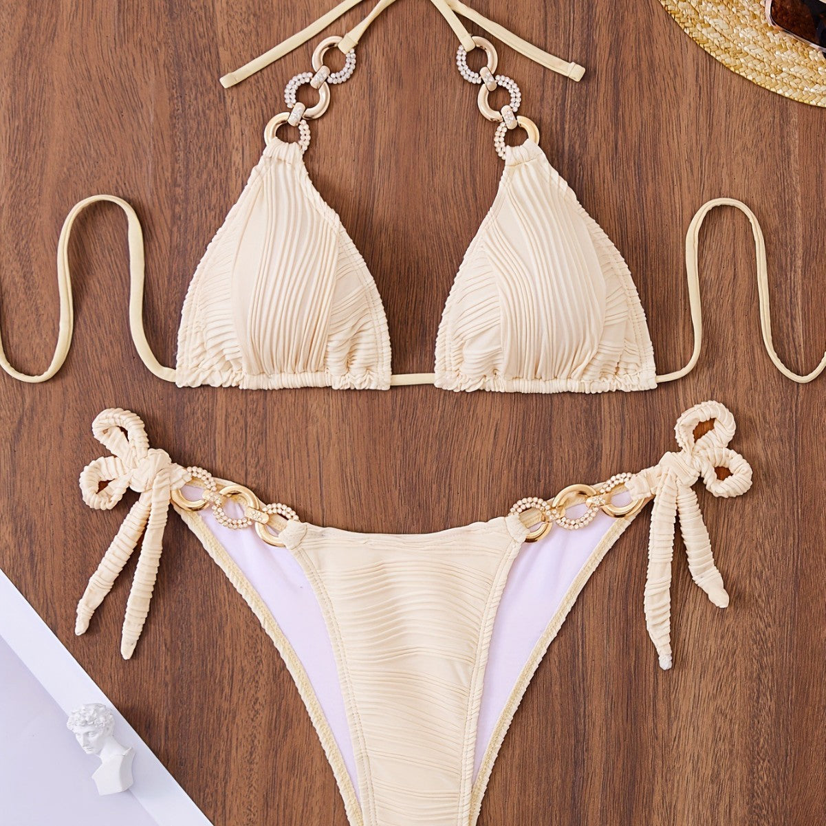 SW-BKI0003 2025 new one-piece swimsuit women's high-end bikini P5013