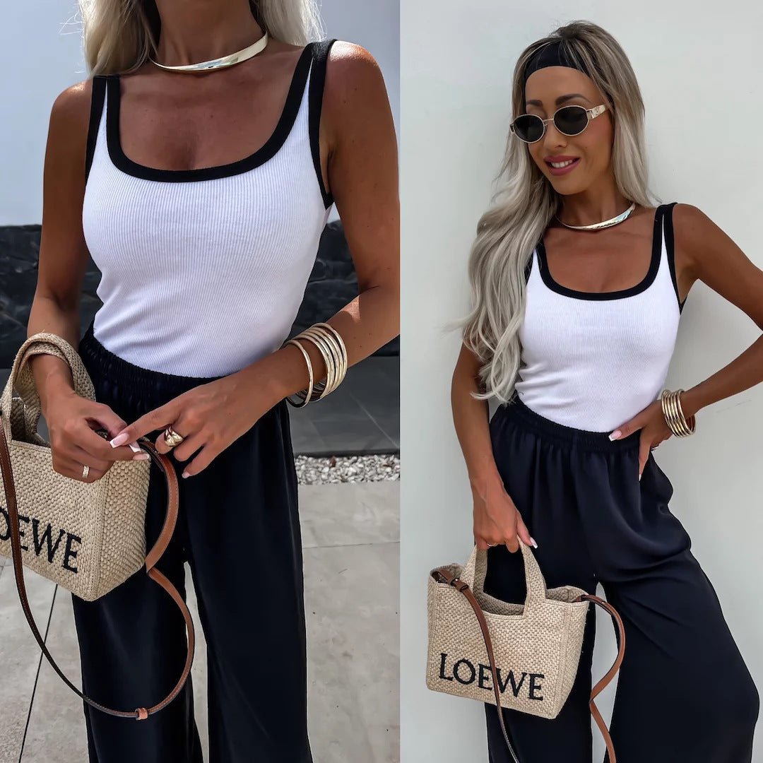 NZ-CO03017001 Spice Girl Casual Suspender Women's Spring and Summer New Sexy Vest Fashion Top Women