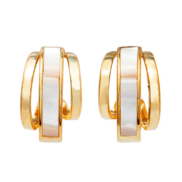 Elegant Shell-Inspired Drop Earrings – Lightweight Resin Design with 925 Silver Posts, Perfect for Everyday, Office & Special Occasions